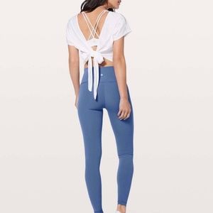 Lululemon Wunder under High Rise Brilliant Blue